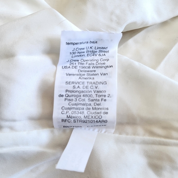 New Madewell Embroidered Pleated Voile Wrap Ivory Midi Dress NWT XL/10 US - Picture 17 of 17